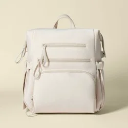 Boxy Solid Backpack Diaper Bag - Light Tan - Cloud Island™