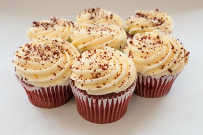 slide 1 of 1, Red Velvet Cupcakes, 24 ct