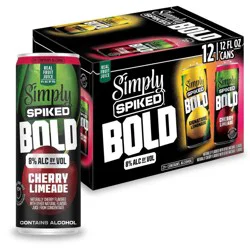 Simply Spiked Bold Variety Pack - 12pk/12 fl oz Cans