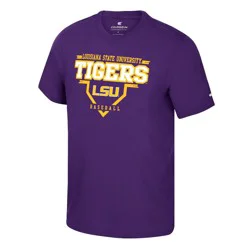 NCAA LSU Tigers Men's Baseball T-Shirt - S
