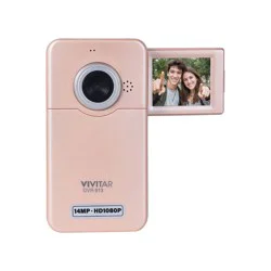 Vivitar Snapshot Flip Camcorder - Coral