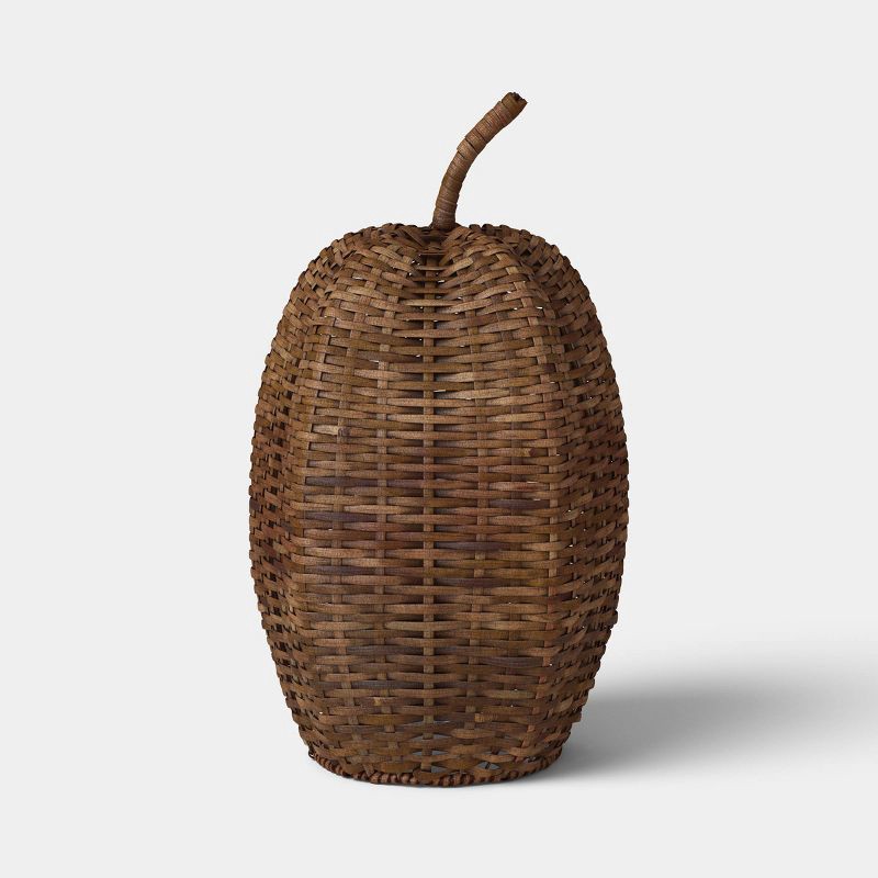slide 1 of 3, 16" Midtone Woven Fall Pumpkin - Threshold™, 16 in