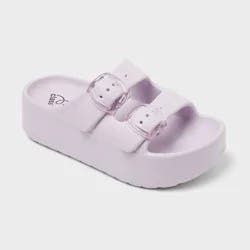 Kids' Falda EVA Double Strap Platform Slides - art class™ Purple 1