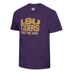 NCAA LSU Boys' Dual Blend T-Shirt - L