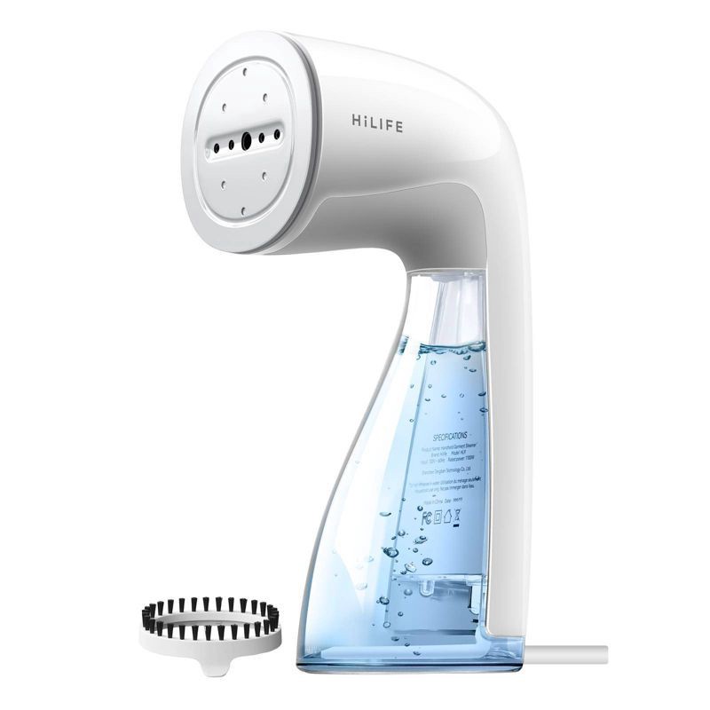 slide 1 of 6, HiLife HL9 Handheld Garment Steamer White, 1 ct