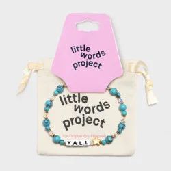 Little Words Project "Yall" Beaded Bracelet