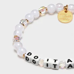 Little Words Project "Do It Anyway" Beaded Bracelet