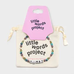 Little Words Project "Howdy" Beaded Bracelet