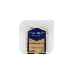 York Street Market Prepared Grilled Chicken Caesar Wrap - 8.3oz