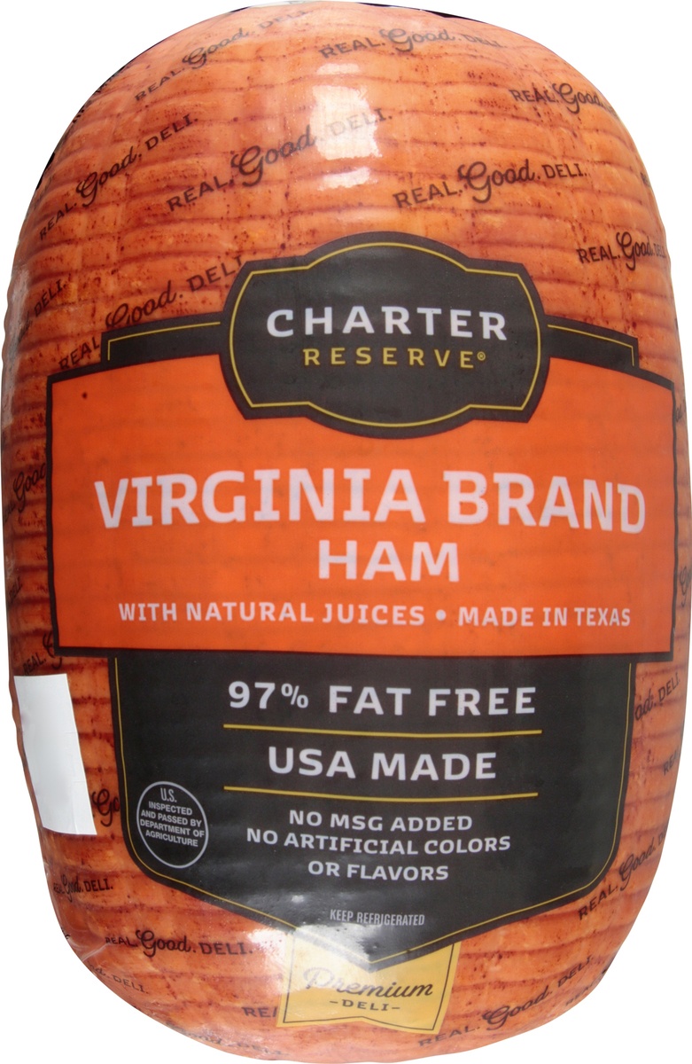 Charter Reserve Premium Deli Virginia Brand Ham 1 ea 1 ct Shipt