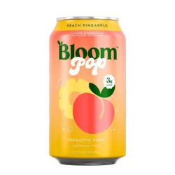 BLOOM Nutrition Pop Peach Pineapple - 12oz Single