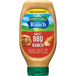 Hidden Valley Sweet BBQ Ranch Dip - 20 fl oz
