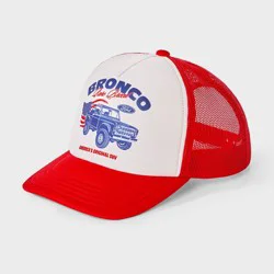 Ford Bronco Boys' Bronco Hat - Red