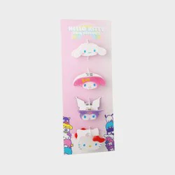 Girls' 4pk Hello Kitty and Friends Mini Clip Set