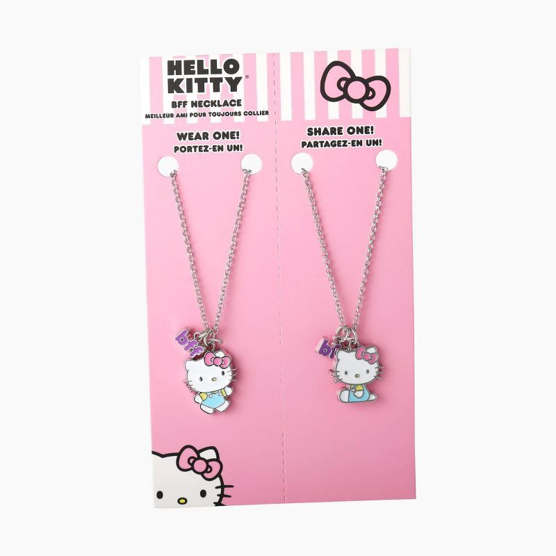 slide 1 of 4, Girls' 2pk Hello Kitty Necklace Set, 2 ct