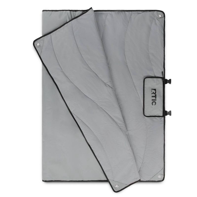 slide 1 of 9, RTIC Outdoors 81.6''x55.2'' Journey Blanket - Gray, 1 ct