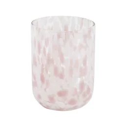 Madison Home 12.9 fl oz Tortoise Double Old Fashioned Glass Pink