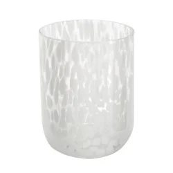 Madison Home 12.9 fl oz Tortoise Double Old Fashioned Glass White