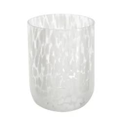 Madison Home 12.9 fl oz Tortoise Double Old Fashioned Glass White