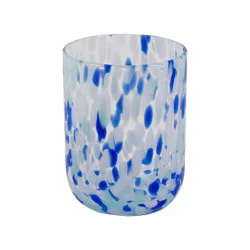 Madison Home 12.9 fl oz Tortoise Double Old Fashioned Glass Blue