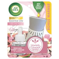 Air Wick Fragrance Diffuser, Vanilla & Pink Papaya, Upwards + Outwards