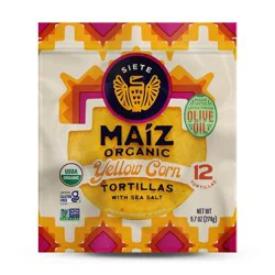 Siete Maiz Yellow Corn Tortilla - 9.7oz