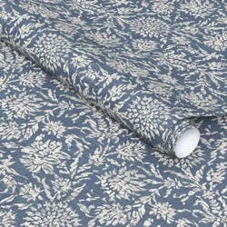 Blue Floral Textured Peel and Stick Wallpaper - Threshold™