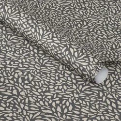 Abstract Leaves Tan and Gray Peel and Stick Wallpaper - Threshold™