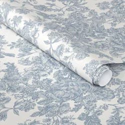 Toile Blue Floral Peel and Stick Wallpaper - Threshold™