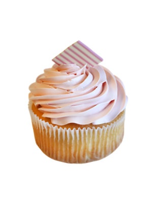 slide 1 of 1, Cupcake Strwbry Whipped White, 10 ct