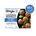 Amylu Foods Sea Salt & Cracked Black Pepper Chicken Meatballs - 10oz: No Added Nitrates