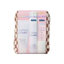 Kopari Paradiso Coconut Fresh Kit - 5.7oz - Ulta Beauty: Basic Cleansing, Whole Body Application, 3 Pieces