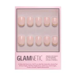 Glamnetic Fake Nails - Quiet Luxury - 30ct - Ulta Beauty: Square, Gloss Finish, ABS Material
