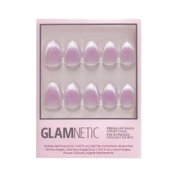 Glamnetic Fake Nails - Fairy Dust - 30ct - Ulta Beauty: Oval Shape, Velvet Finish, ABS Material