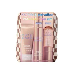 Kopari Paradiso Vanilla Fresh Kit - 5.7oz - Ulta Beauty: Basic Cleansing, Whole Body, 3 Pieces