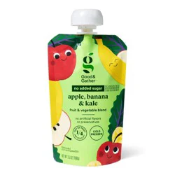 Apple, Banana and Kale Pouch - 3.5oz - Good & Gather™