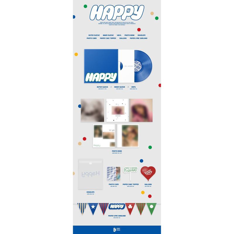 slide 2 of 2, Universal Music Group Jin (BTS) - Happy (Vinyl), 1 ct