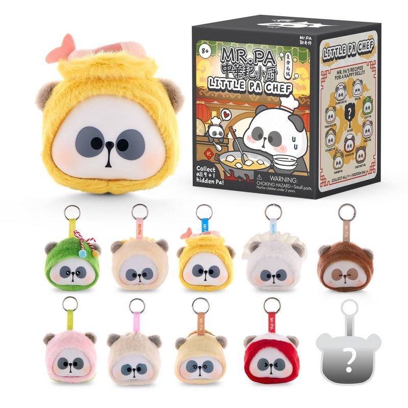 slide 1 of 8, MR.PA Mr. Pa Little Pa Chef Series Plush Collectible Surprise Blind Box, 1 ct