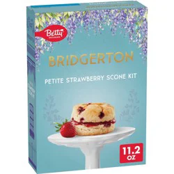 Betty Crocker Bridgerton Petite Strawberry Scone Baking Kit - 11.2oz