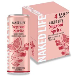 NAKED LIFE Non-Alcoholic Negroni - 4pk/8.4 fl oz Cans