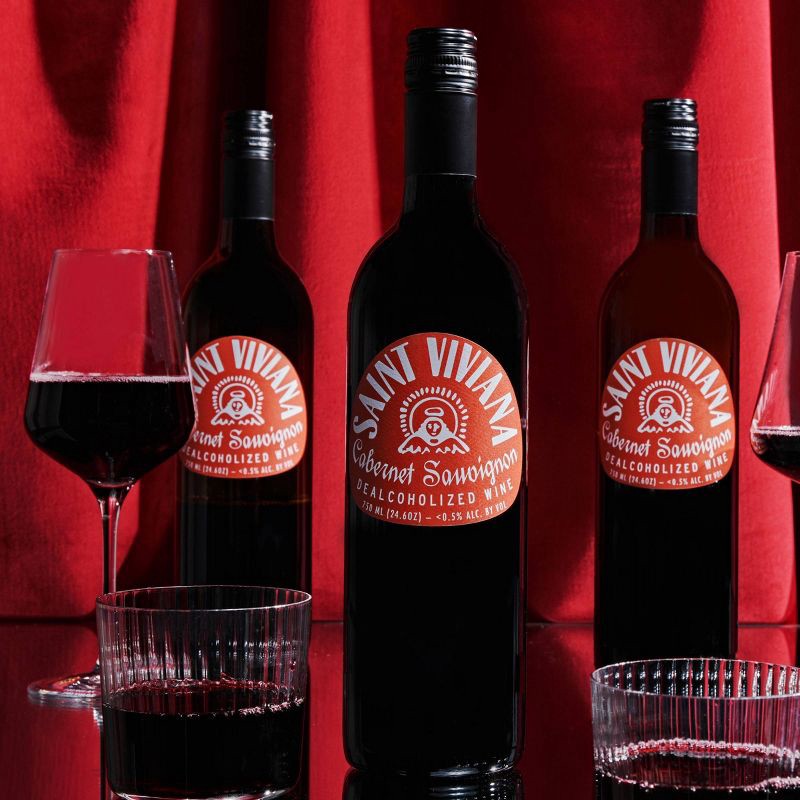 slide 3 of 4, Saint Viviana Non-Alcoholic Cabernet Sauvignon Wine - 750ml Bottle, 750 ml