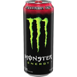Monster Energy Strawberry Shot Energy Drink - 16 fl oz Can