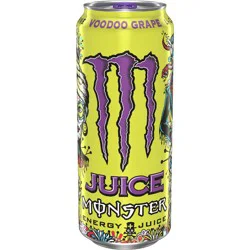 Monster Energy Voodoo Grape Juice + Energy Drink - 16 fl oz Can
