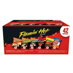 Frito-Lay Flamin Hot Mix Chips Variety Pack - 38.875oz/42ct