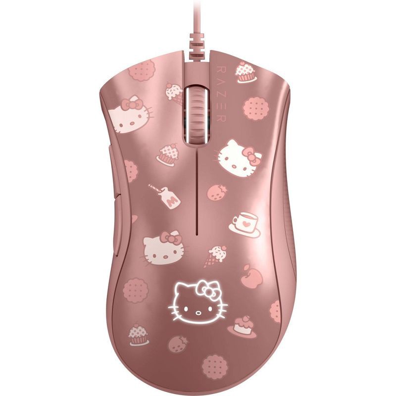 slide 1 of 7, Razer DeathAdder Essential - Hello Kitty Edition, 1 ct