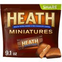 Heath Miniatures English Toffee Chocolate Candy - 9.1oz