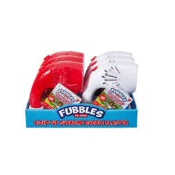 Fubbles RWB Light Up No Spill Supreme Bubble Blaster Bubble Toy