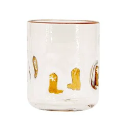 Madison Home 16oz Icon Glass Cowboy Boots