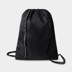Champion Center 18" Drawstring Bag - Black/Gray