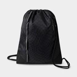Champion Center 18" Drawstring Bag - Black/Gray